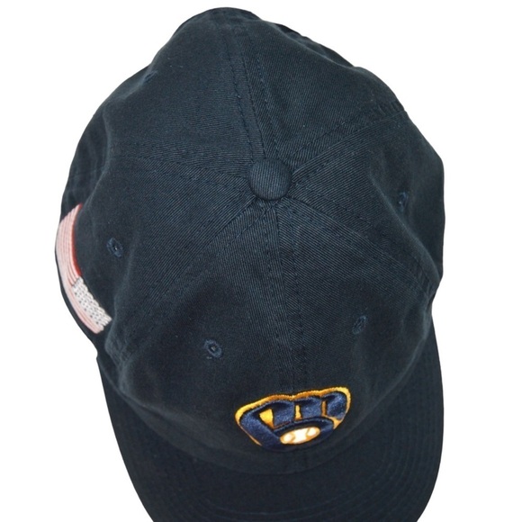 Milwaukee Brewers Fan Favorite Genuine Merchandise Curved Bill Baseball Cap - Picture 4 of 12